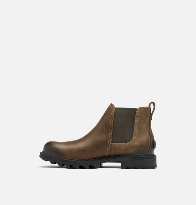 Sorel Herr Stövlar Mörk Brun - Mad Brick™ Chelsea - CSU-326184